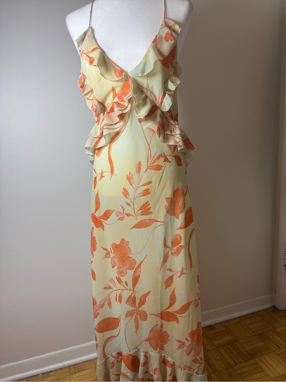 NEW FAVORITE DAUGHTER who me dress in beige Size S - Picture 6 of 15